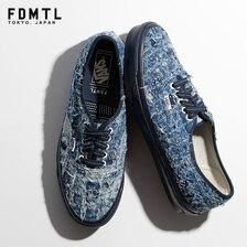 VANS by Vault &times; FDMTL Og Authentic Lx (fdmtl) Indigo/Distressed VN0A4BV95WP画像