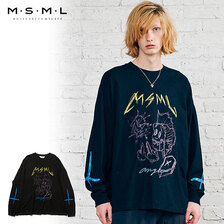 MSML ANGER LONG SLEEVE BIG TEE M21-02A5-CL03画像