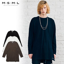 MSML OVERSIZED SIDE SLIT LONG CUTSEW画像
