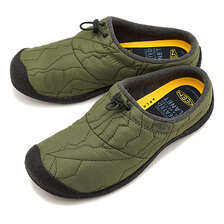 KEEN M HOWSER III SLIDE Olive/Black 1025551画像