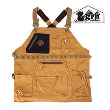 grn outdoor HIASOBI CAMPER VEST CAMEL GO0218Q画像
