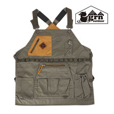 grn outdoor HIASOBI CAMPER VEST OLIVE GO0218Q画像