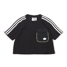 adidas CROPPED TEE BLACK H15828画像