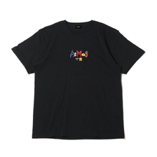 atmos EMBROIDERY MIX LOGO 7.1oz TEE BLACK MAT21-SM021画像