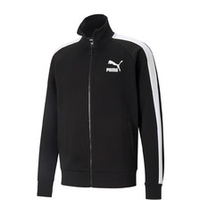 PUMA ICONIC T7 DOUBLE KNIT JACKET BLACK 530745-01画像