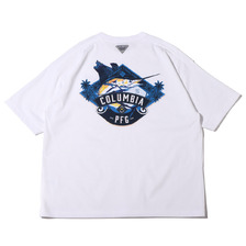 Columbia PFG Vintage Sign S/S T Shirt White, Sailfish PM0228-100画像