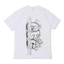 COMME des GARCONS SHIRT &times; KAWS CDG T-Shirt 4 WHITE画像