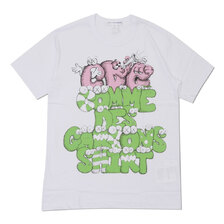 COMME des GARCONS SHIRT &times; KAWS CDG T-Shirt 2 WHITE画像