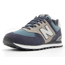 new balance ML574KM2 AEGEAN BLUE画像