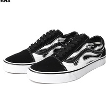 VANS OLD SKOOL BLACK/WHITE (FLAME) VN0A38G1K68画像