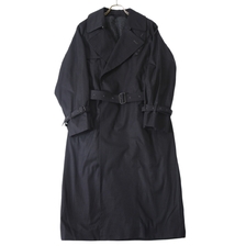 blurhms Gabardine Double Belt Trench Coat画像