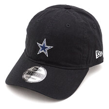 NEW ERA NFL Mini Logo 9THIRTY Cloth Strap ダラス・カウボーイズ ブラック 12854024画像