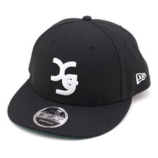 NEW ERA P 9FIFTY X-girl XG ブラック &times; スノーホワイト ケリーアンダーバイザー 12860535画像