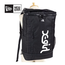 NEW ERA ボックスパック 32L X-girl ミルズロゴ ブラック 12860558画像