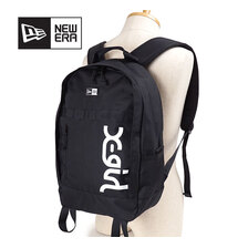 NEW ERA デイパック 22L X-girl ミルズロゴ ブラック 12860543画像