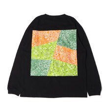 atmos REMAKE BANDANA LS TEE F BLACK MAT21-S130画像