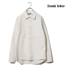 FRANK LEDER 60s VINTAGE BEDSHEET PLAIN SHIRTS BS1 0916008画像