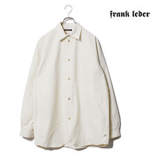 FRANK LEDER 60s VINTAGE BEDSHEET OLD STYLE SHIRTS BS3 0916010画像