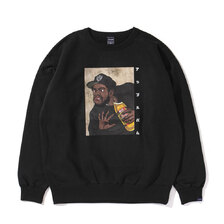 APPLEBUM Doughboy Crew Sweat BLACK画像
