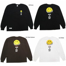 MANASTASH スマイルムーン ロングスリーブ Tシャツ 7113110画像