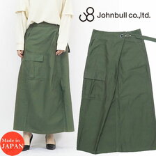 JOHNBULL ミリタリー ラップ スカート AK776画像