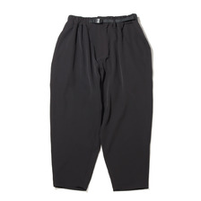 White Mountaineering &times; GRAMICCI STRETCHED SAROUEL PANTS BLACK WM2173416画像