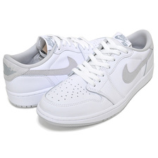 NIKE AIR JORDAN 1 LOW OG white/particle grey CZ0790-100画像