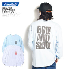 RADIALL LO-N-SLO - CREW NECK T-SHIRT L/S RAD-21AW-CUT015画像