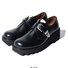 glamb Belted Shark Sole Shoes Black GB0421-AC03画像