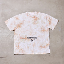 VALENCIANO by KELME TYE-DYE T-SHIRT BEIGE KV612-37画像