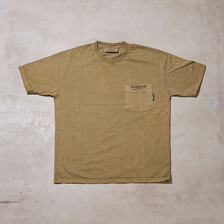 VALENCIANO by KELME PIGMENT DYED T-SHIRT OLIVE KV601-34画像