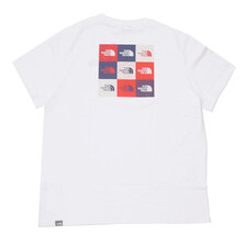 THE NORTH FACE MULTI BOX TEE WHITE画像