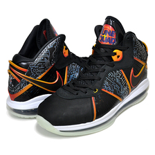 NIKE LEBRON VIII QS SPACE PLAYERS black/blk-white-multi-color DB1732-001画像