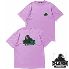 X-LARGE S/S TEE SLANTED OG Lt.PURPLE 101212011001画像