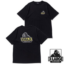 X-LARGE S/S TEE SLANTED OG BLACK 101212011001画像