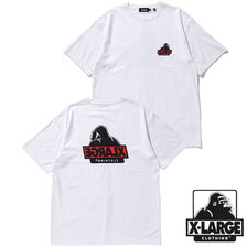 X-LARGE S/S TEE SLANTED OG WHITE 101212011001画像