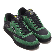 Reebok CLUB C 85 PLEASURES BLACK/PINE GREEN/BLACK GW2644画像