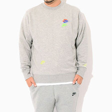 NIKE SPE+ FT FTA Crew Sweat Grey DJ6915-063画像