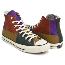 CONVERSE ALL STAR 100 PATCHWORK HI OCHRE / RED 31304530画像
