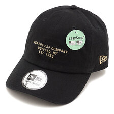 NEW ERA Casual Classic ストラップロゴ ブラック 12853785画像