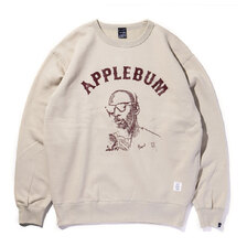 APPLEBUM Sketch Crew Sweat SAND画像