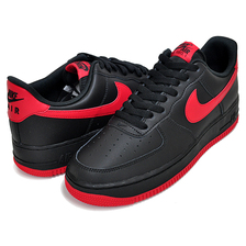 NIKE AIR FORCE 1 07 BLACK/UNIVERSITY RED-BLACK DC2911-001画像