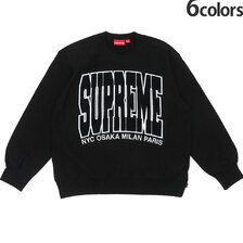 Supreme 21FW Cities Arc Crewneck画像