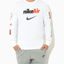 NIKE Swoosh By Air L/S Tee Wihte DJ1416-100画像