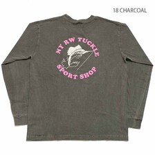 BARNS VINTAGE-LIKE L/S T-SHIRT "NY RW TUCKLE" BR-21307画像