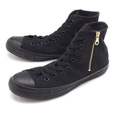 CONVERSE ALL STAR MN GOLDZIP HI BLACK 31304810画像
