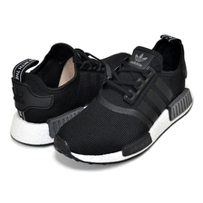 adidas NMD_R1 J BLACK/WHITE EE8463画像