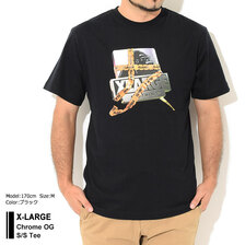 X-LARGE Chrome OG S/S Tee 101212011003画像