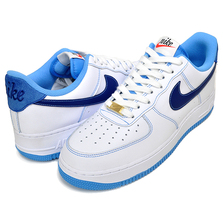 NIKE AIR FORCE 1 07 white/deep royal blue DA8478-100画像
