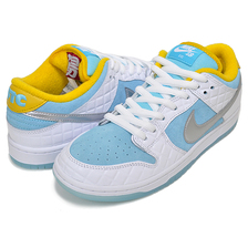 NIKE SB DUNK LOW PRO QS FTC lagoon pulse/metallic silver DH7687-400画像